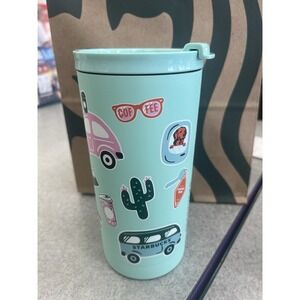 💚NWT Starbucks Road Trip Collection Sticker Stainless Tumbler 2026 16oz